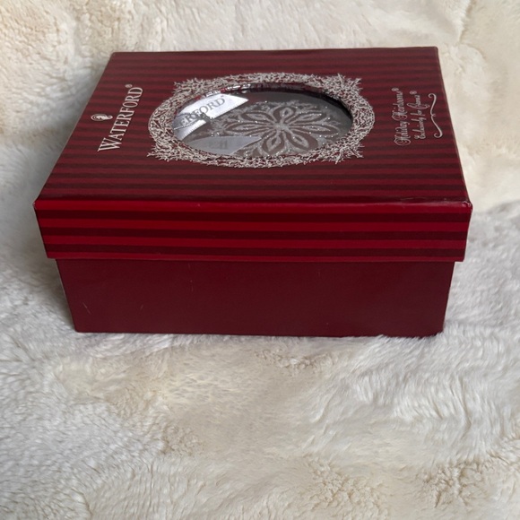 Waterford Festive Red and Silver Ornament - Picture 11 of 11